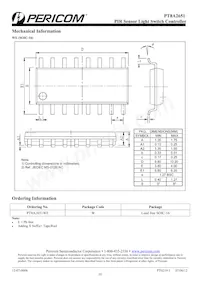 PT8A2651WEX Datasheet Page 10
