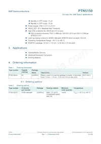 PTN5150HXMP Datasheet Page 2