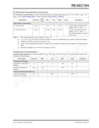 RE46C194S16T Datasheet Page 11