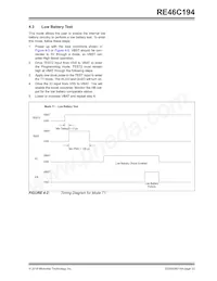 RE46C194S16T Datasheet Page 23