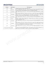 RT8167BGQW Datasheet Page 13