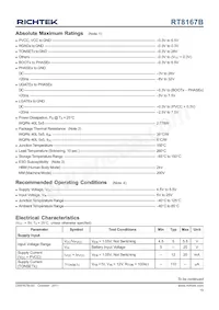 RT8167BGQW Datasheet Page 15