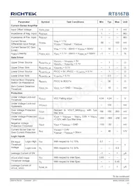 RT8167BGQW Datasheet Page 17