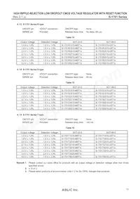 S-1701Y3540-U5T1U Datasheet Pagina 13