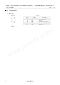 S-5470D21I-M5T1U Datasheet Page 4