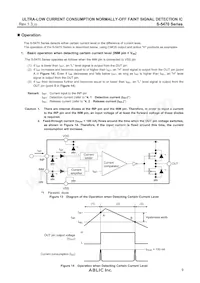 S-5470D21I-M5T1U Datasheet Page 9