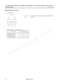 S-5470D21I-M5T1U Datasheet Page 20
