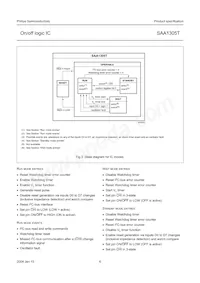 SAA1305T/N1 데이터 시트 페이지 6