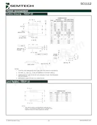 SC1112TSTR Datasheet Page 22