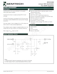SC1116ISKTR Datasheet Cover