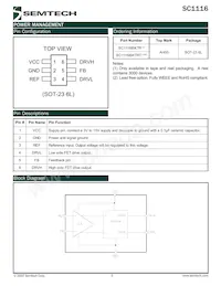 SC1116ISKTR Datasheet Page 3