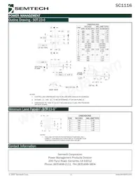 SC1116ISKTR Datasheet Page 11