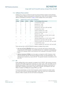 SC16IS741IPW Datasheet Page 8