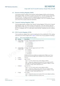 SC16IS741IPW Datasheet Page 19