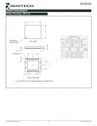 SC2616MLTR Datasheet Page 15