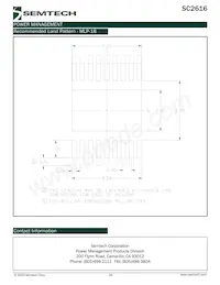 SC2616MLTR Datasheet Page 16