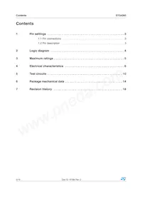 STG4260BJR Datasheet Page 2