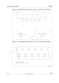 STG4260BJR Datasheet Page 16