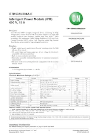 STK531U394A-E Datasheet Cover