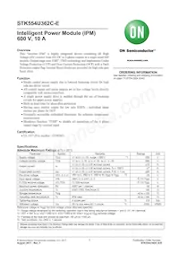 STK554U362C-E Datasheet Cover