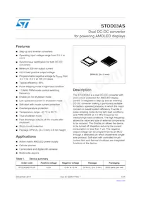 STOD03ASTPUR Datasheet Cover