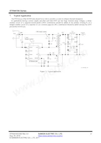 STR4A164HD Datasheet Pagina 8