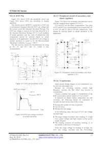 STR4A164HD Datasheet Page 17