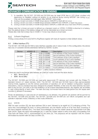 SX1508IULTRT Datasheet Page 14