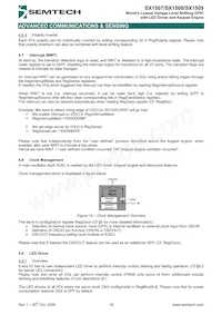 SX1508IULTRT Datasheet Pagina 18