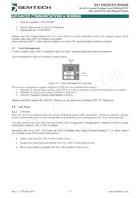 SX1508QBIULTRT Datasheet Page 17