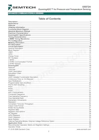 SX8724E082TDT Datasheet Page 2