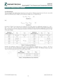 SX8725E083TDT Datasheet Page 19