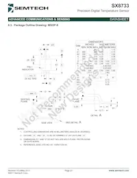 SX8733EWLTRT數據表 頁面 23