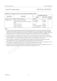TDA7073AT/N4 Datasheet Page 12