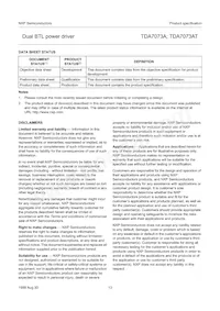 TDA7073AT/N4 Datasheet Page 13