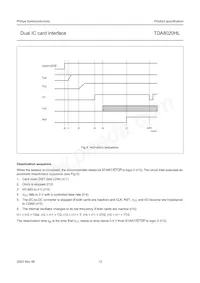 TDA8020HL/C1數據表 頁面 13