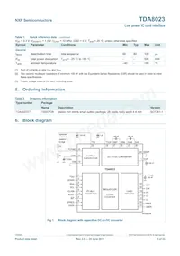 TDA8023TT/C1 Datasheet Page 3