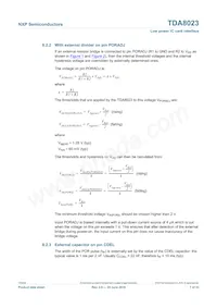 TDA8023TT/C1 Datasheet Page 7