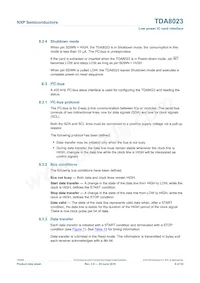 TDA8023TT/C1 Datasheet Pagina 8
