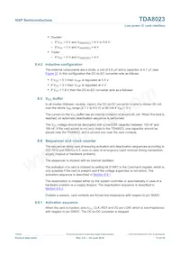 TDA8023TT/C1 Datasheet Pagina 13