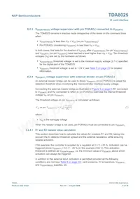 TDA8025HN/C1 Datasheet Page 9