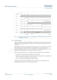 TDA8025HN/C1數據表 頁面 17