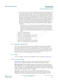 TDA8029HL/C206 Datasheet Page 10