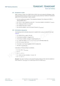 TDA8034AT/C1 Datasheet Page 9