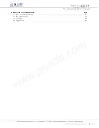 TDC-GP1 Datasheet Page 4