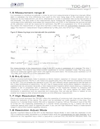 TDC-GP1 Datasheet Page 9