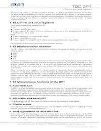 TDC-GP1 Datasheet Pagina 11
