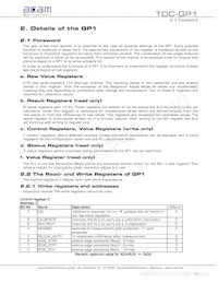 TDC-GP1 Datasheet Pagina 13