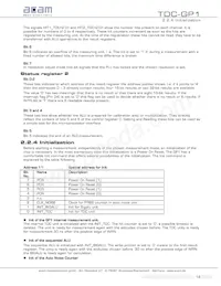 TDC-GP1 Datasheet Pagina 18