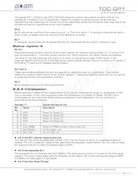 TDC-GP1 Datasheet Page 18